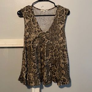 Snakeskin Tank